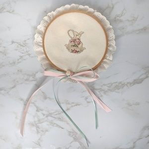 Kitchy Country Pitcher Cross-stitch Cottagecore Wall Decor